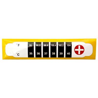 Thermomètre frontal bandelette