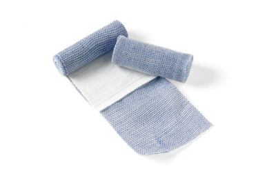 Bande extensible bleue 8 cm x 4 m Detectaplast®