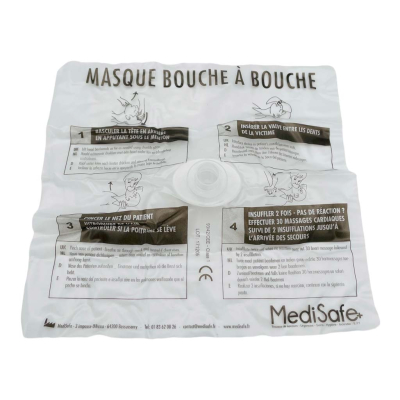 Masque de protection bouche à bouche