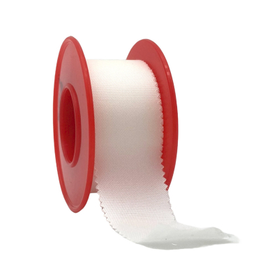 Sparadrap blanc en soie