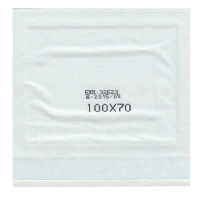 Pansement blanc 100x70mm