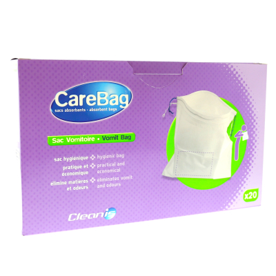 Boite de 20 sacs vomitoires avec tampon 450 ml