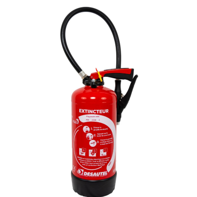 Extincteur poudre ABC 6kg  - PA - Desautel
