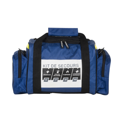 Sac d'intervention vide Bleu