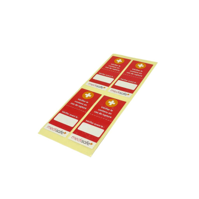 Lot de 4 scellés pour kit de premiers secours