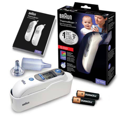 Thermomètre auriculaire infrarouge THERMOSCAN 7 Braun
