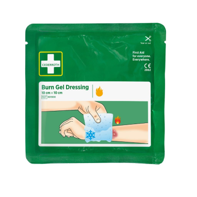 Compresses BURN GEL 10 x 10 cm en boîte de 2 Cederroth