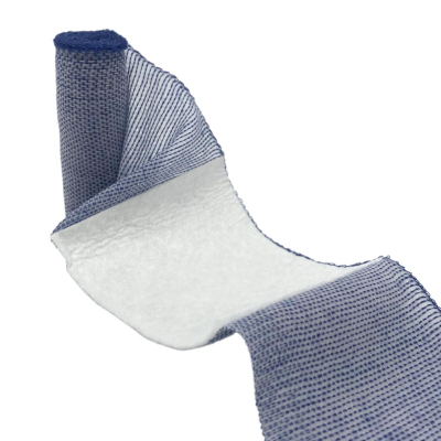 Bande extensible bleue 8 cm x 4 m Detectaplast®