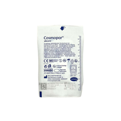 Boîte de 10 Pansements blancs avec interface siliconée Cosmopor® 