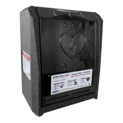 Armoire recyclable I.20 pour défibrillateur avec alarme et led