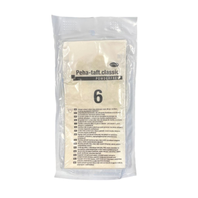 Gants latex Peha-taft® classic stériles sans poudre boite de 50 paires