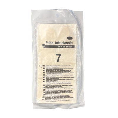 Gants latex Peha-taft® classic stériles sans poudre boite de 50 paires