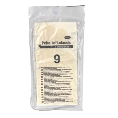 Gants latex Peha-taft® classic stériles sans poudre boite de 50 paires