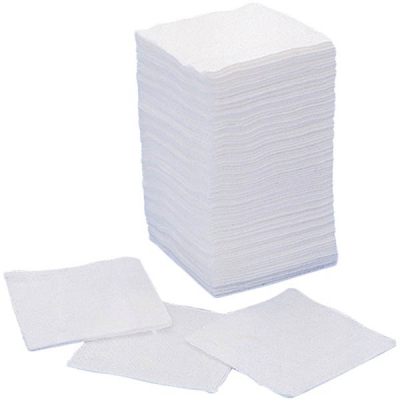 Boite de 100 compresses de gaze non stérile 10x10cm