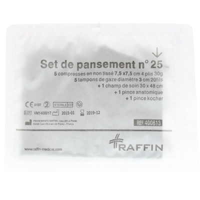 Set de pansement N°25 13 pièces
