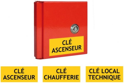 Boîte à clés locaux techniques