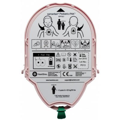 Électrodes et batterie enfant PAD-PAK pour Samaritan Pad