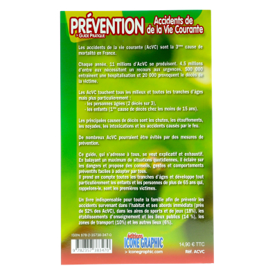 Livre prévention des accidents de la vie courante