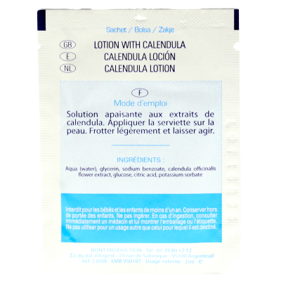 Lingette de calendula 2ml