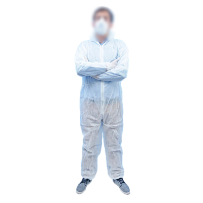 Combinaison à capuche 40g/m2 - blanc x 1