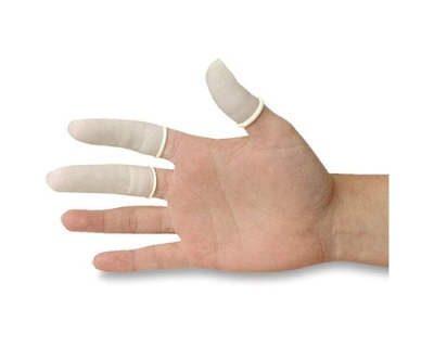 Sachet de 5 Doigtiers latex 