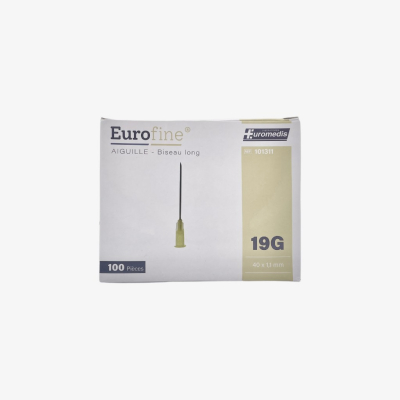 Aiguille hypodermique EUROFINE® par 100