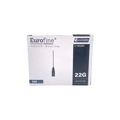 Aiguille hypodermique EUROFINE® par 100