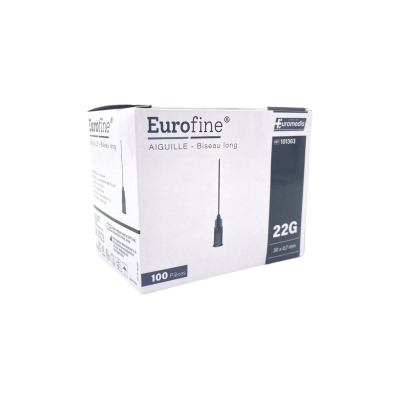 Aiguille hypodermique EUROFINE® par 100