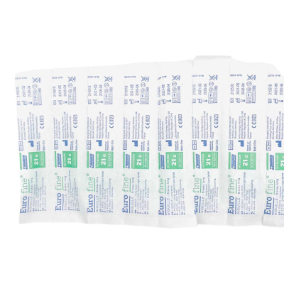 Aiguille hypodermique EUROFINE® par 100