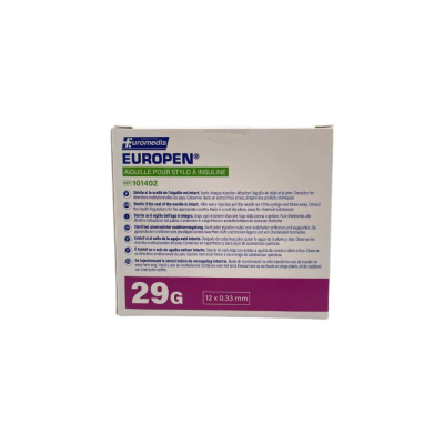 Aiguille pour stylo à insuline EUROPEN® par 100