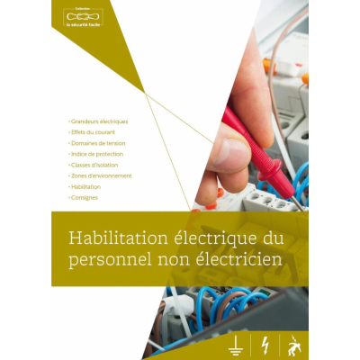 Livret de formation habilitation électrique