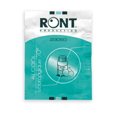 Lingette d'alcool isopropylique 70% 2ML