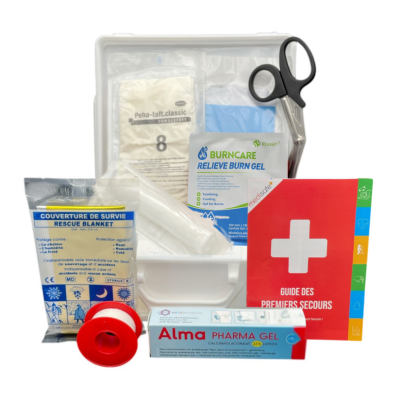 Coffret de secours Brûlure chimique