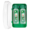 Station murale étanche lave-oeil pour 2 flacons 500 ml Cederroth