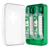 Station murale étanche lave-oeil pour 2 flacons 500 ml Cederroth