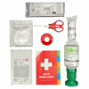Kit de secours Projection oculaire - produit chimique : coffret de secours et station de lavage