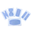 Sachet de 20 Pansements panachés bleus détectables 