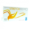 Gants stretch non poudrés blancs boite de 100