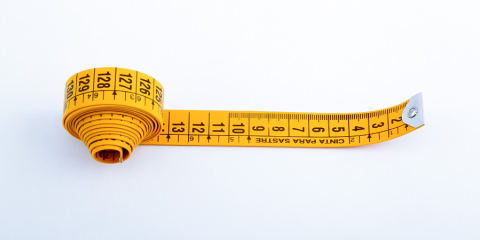 mètre souple pour mesurer sa taille de main