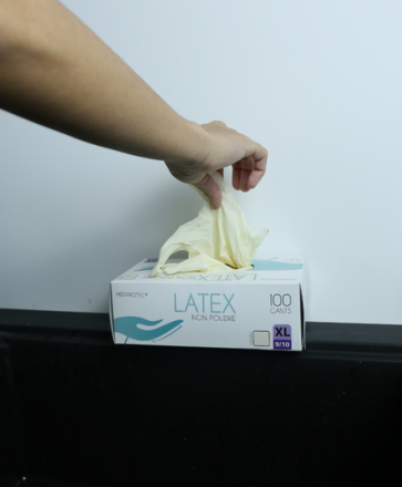 Gant latex pharmacie