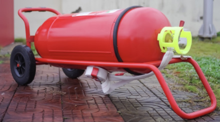 chariot extincteur