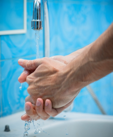 se laver les mains