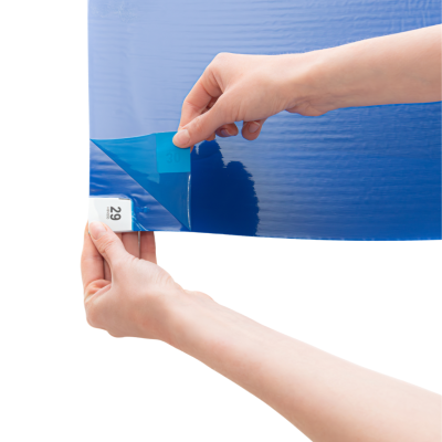 Tapis de décontamination antibactériens par 120 feuilles