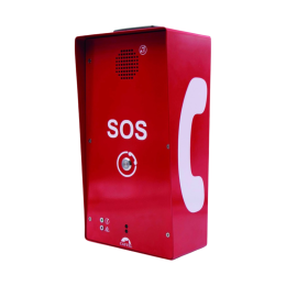 Poste d'appel liaison prioritaire HELP GSM - Castel