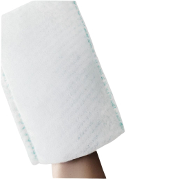 Gants de toilette pré-savonnés double face - paquet de 12