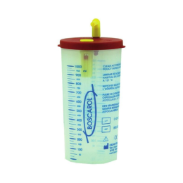 Vase Autoclavable 1000 ml pour Aspirateur à Mucosités Boscarol