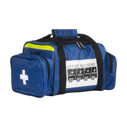 Sac d'intervention vide Bleu