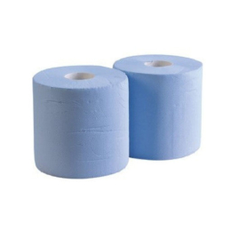 Bobine dévidage centrale bleu par 6